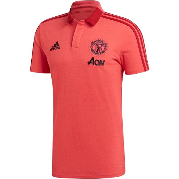 Polo Manchester United 2018-19 Rouge
